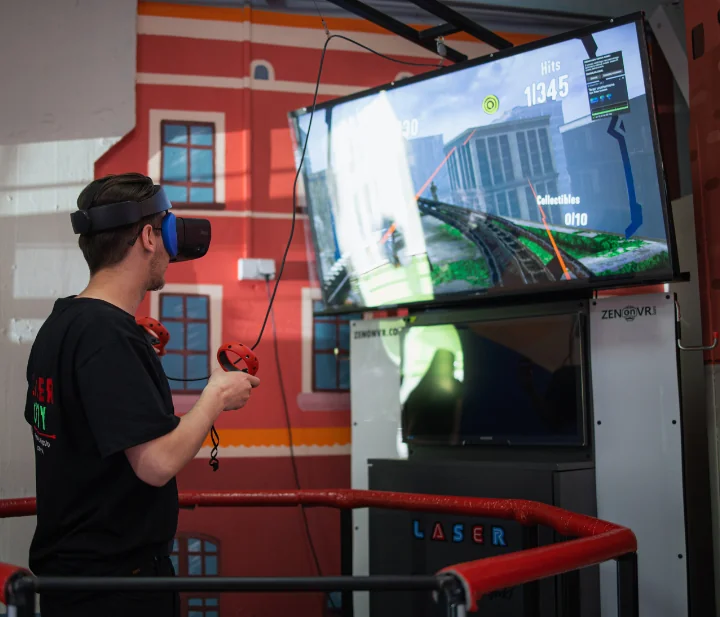 Strefa VR w LaserCity Lublin