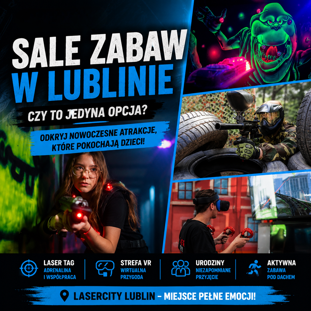 sale zabaw w Lublinie